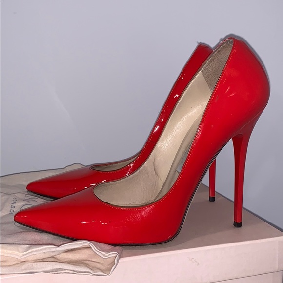 Jimmy Choo Patent Leather Stiletto - Picture 5 of 11